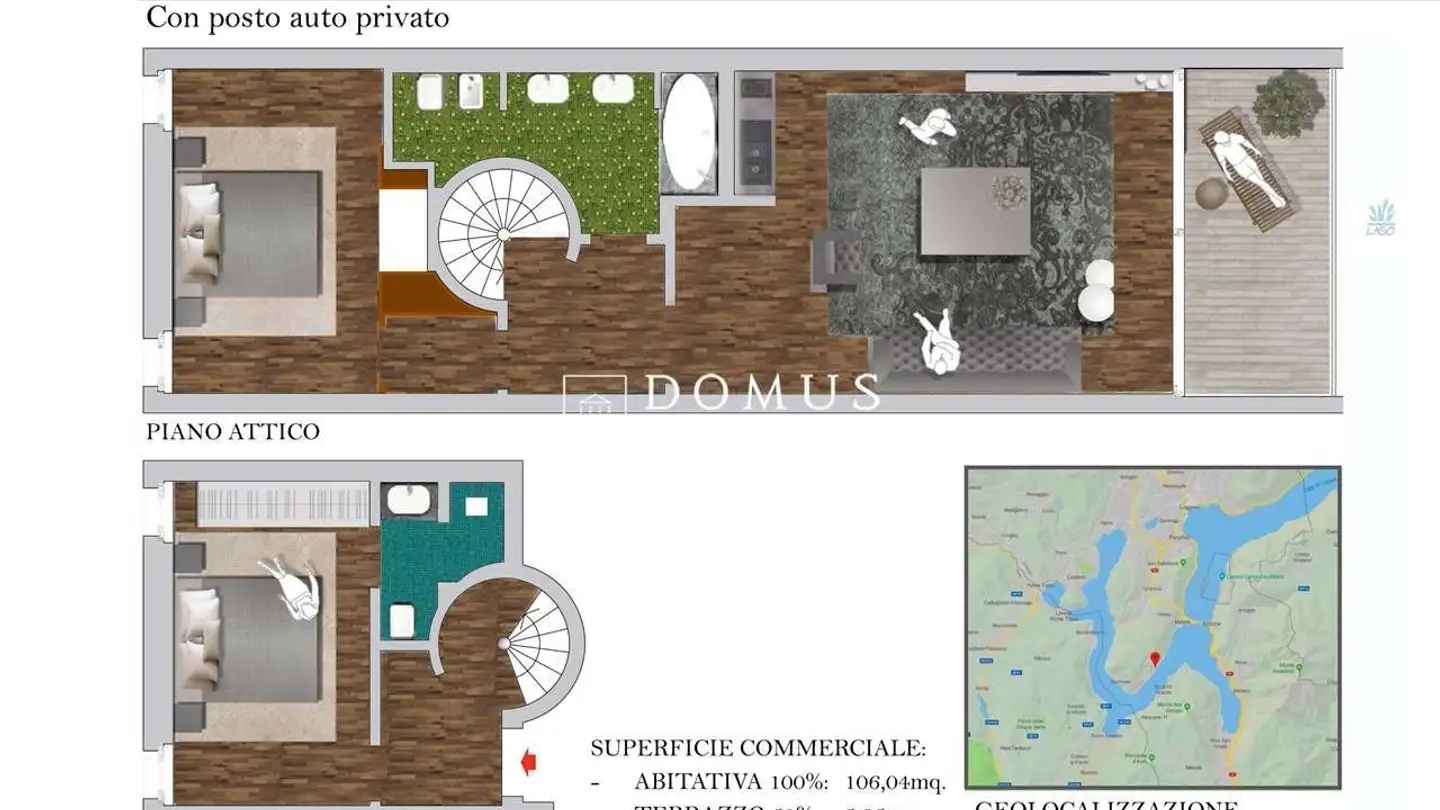 Appartamento in affitto - Riva Lago Olivella 29, 6921 Vico Morcote - Photo 4