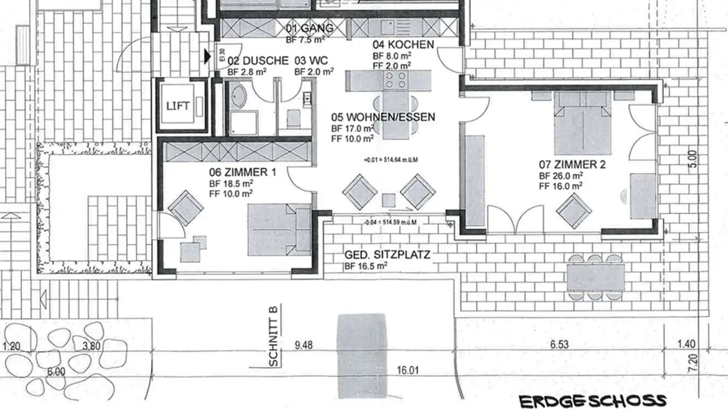Wohnung mieten - Höhestrasse 79, 8702 Zollikon - Foto 2