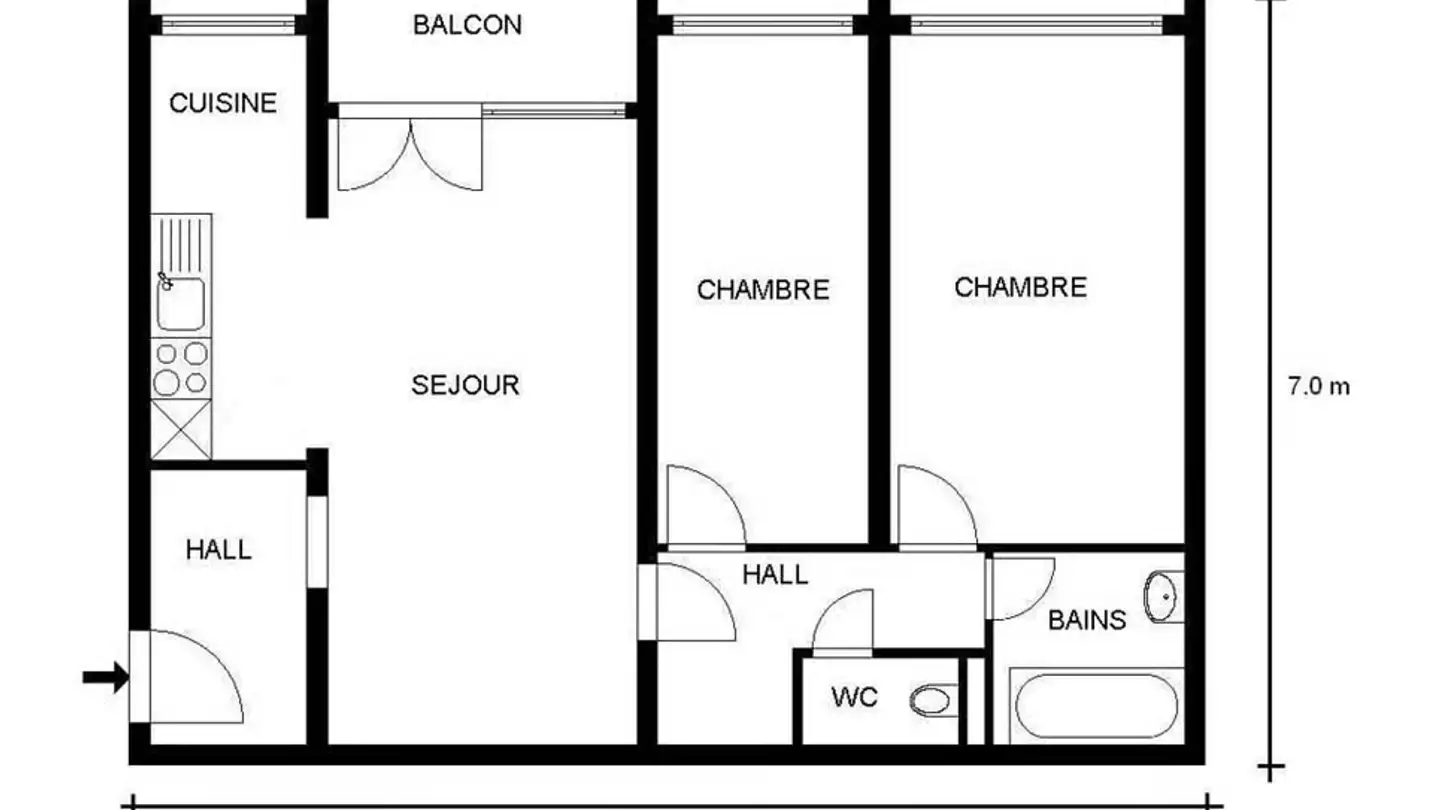Wohnung mieten - Avenue De Châtelaine 85, 1219 Châtelaine - Foto 2