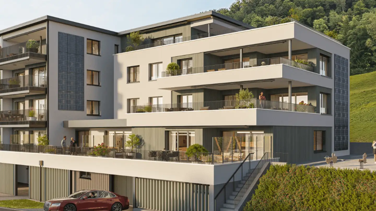 Wohnung mieten - Althusweg 10, 6315 Morgarten