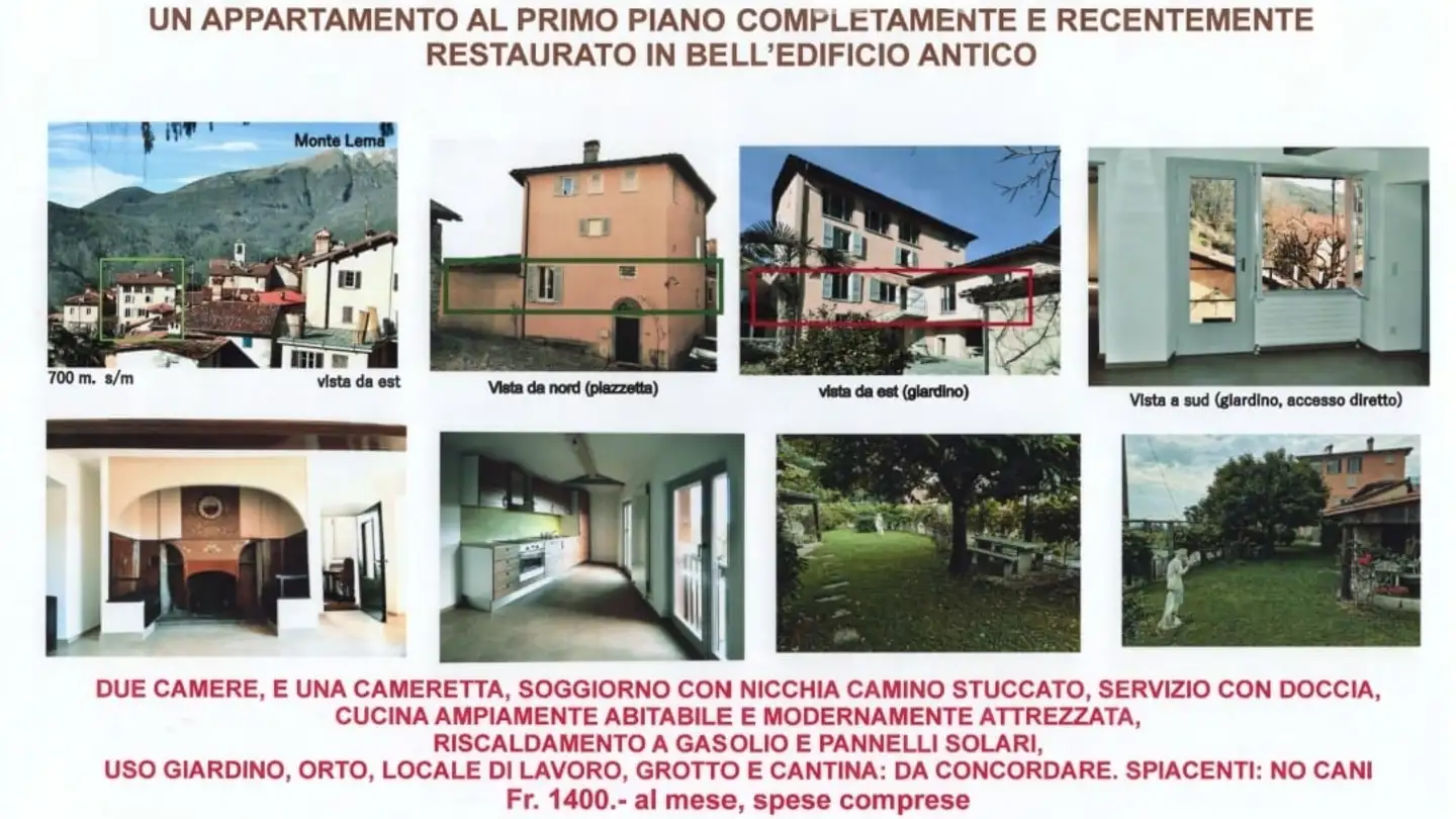 Apartment for rent - 6947 Vaglio