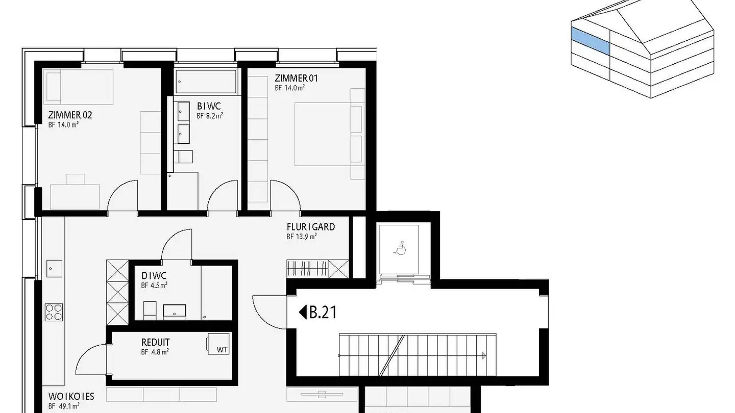 Appartamento in vendita - 8494 Bauma - Photo 4