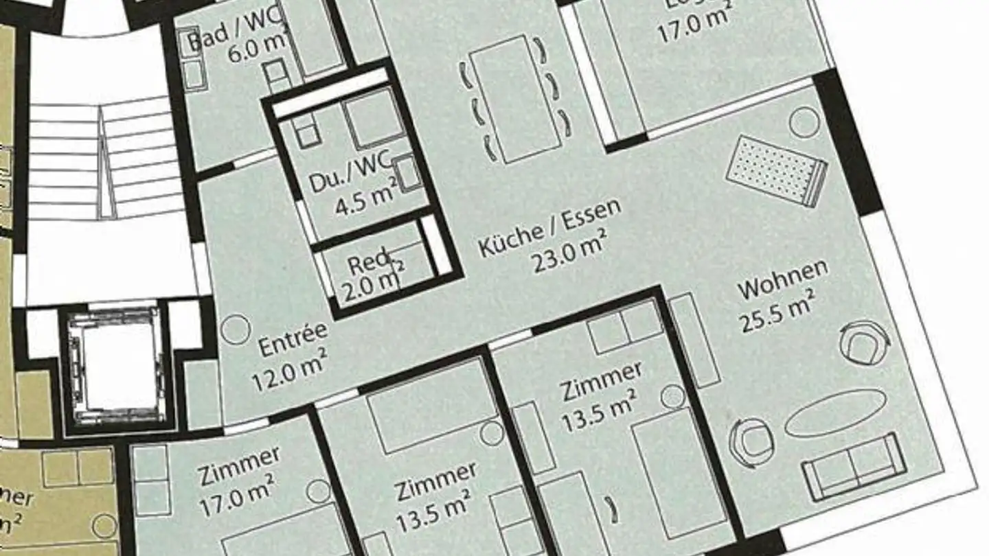 Appartement à louer - Ammerswilerstrasse 45a, 5600 Lenzburg - Photo 3