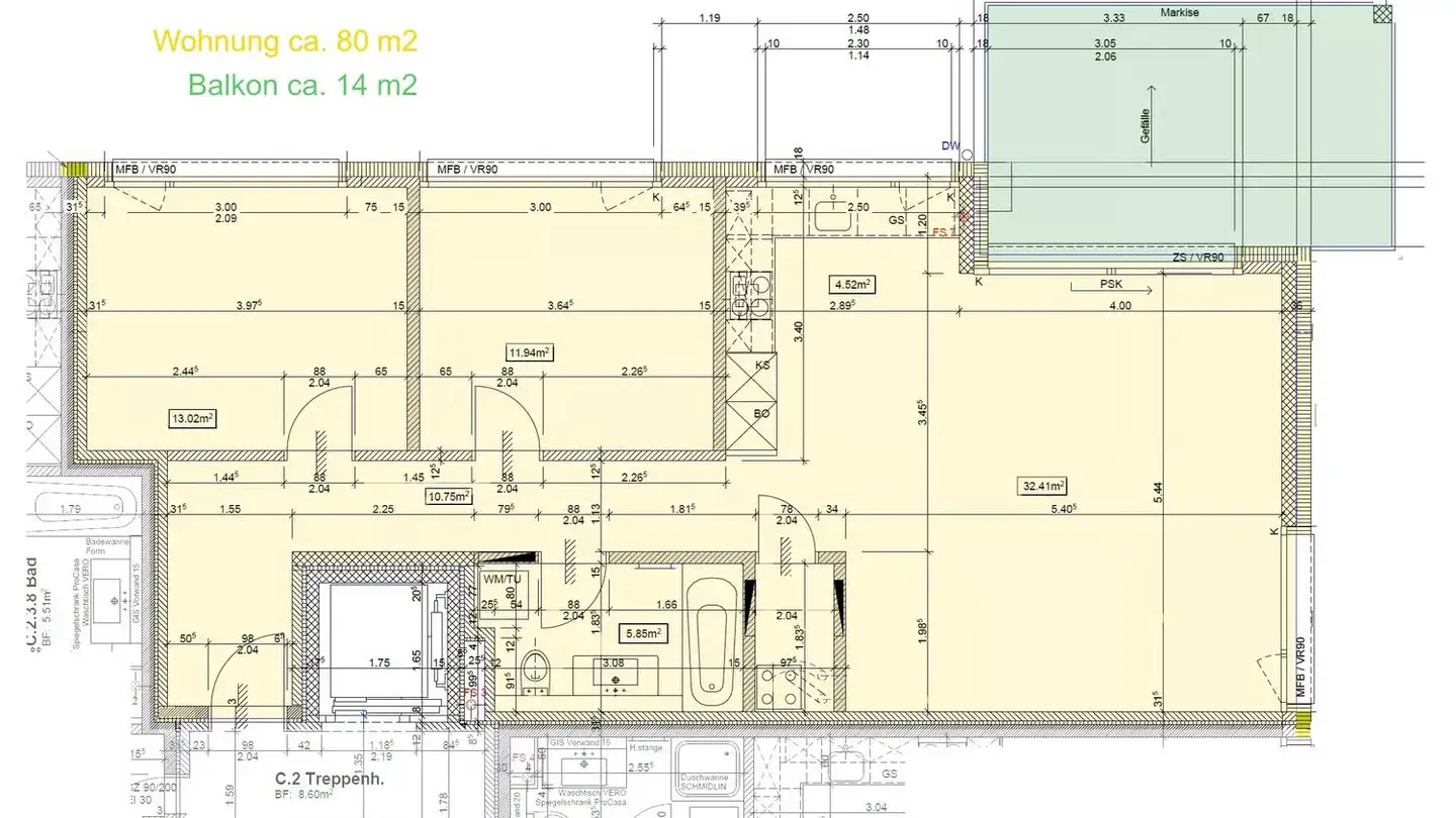 Appartamento in affitto - Scheuerackerweg 7, 3210 Kerzers - Foto 2