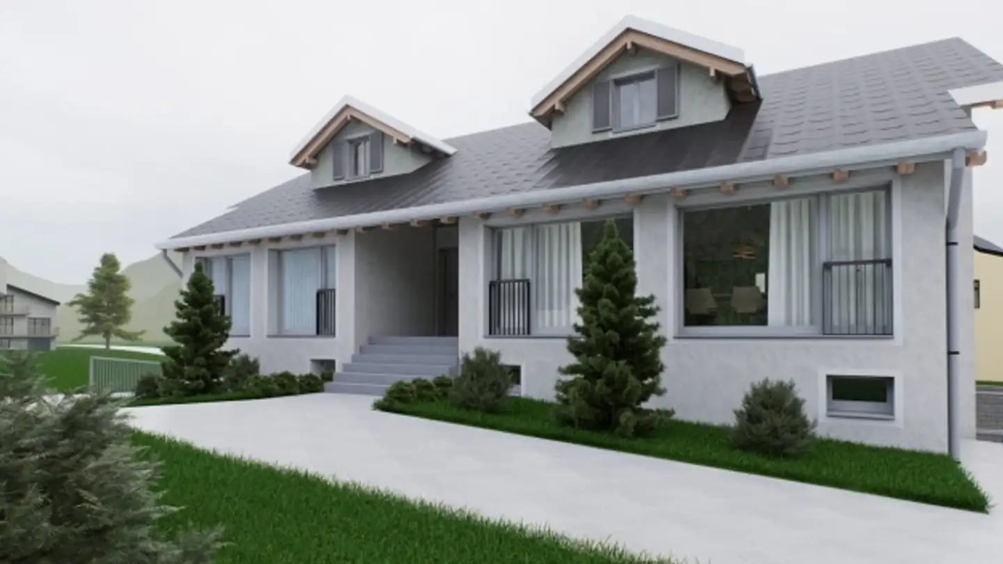 Maison jumelle à vendre - Hauptstrasse 6, 7075 Churwalden