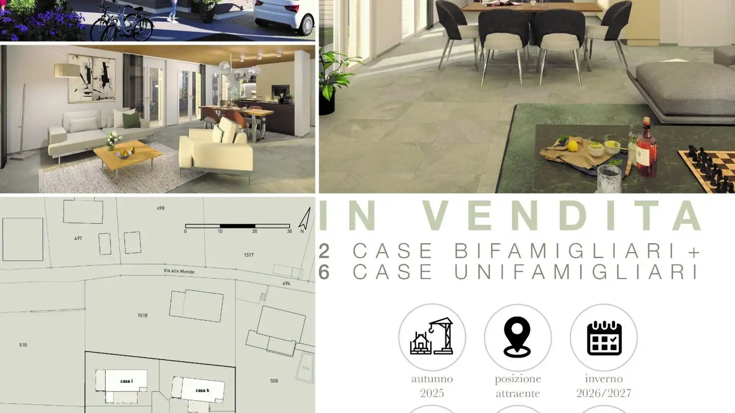 Einfamilienhaus kaufen - Via Campagnola, 6575 Vairano