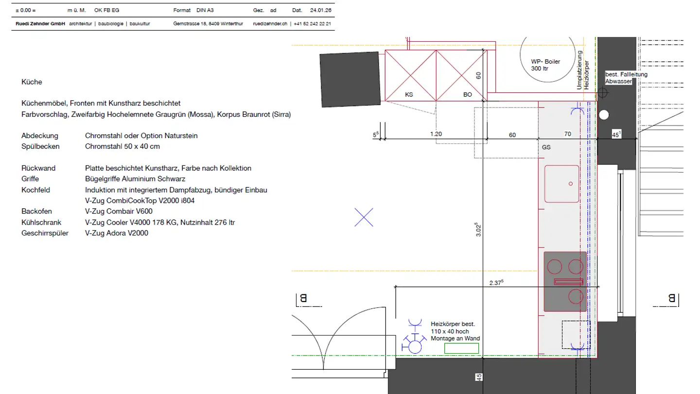 Wohnung mieten - Elsauerstrasse 37, 8352 Elsau - Foto 3