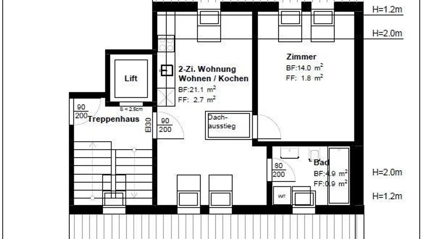 Stepped apartment for rent - Dubsstrasse 31, 8003 Zürich - Photo 4