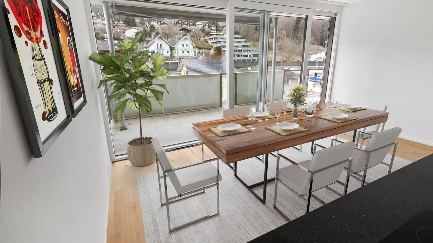 Attique à louer - Rösslimatte 10a, 3645 Gwatt (Thun) - Photo 3