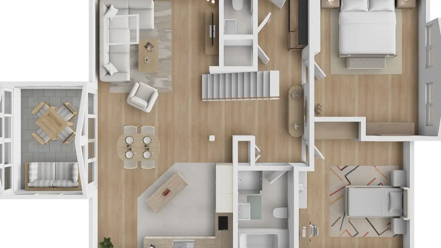 Attico in vendita - Niesenstrasse 4, 3114 Wichtrach - Photo 2