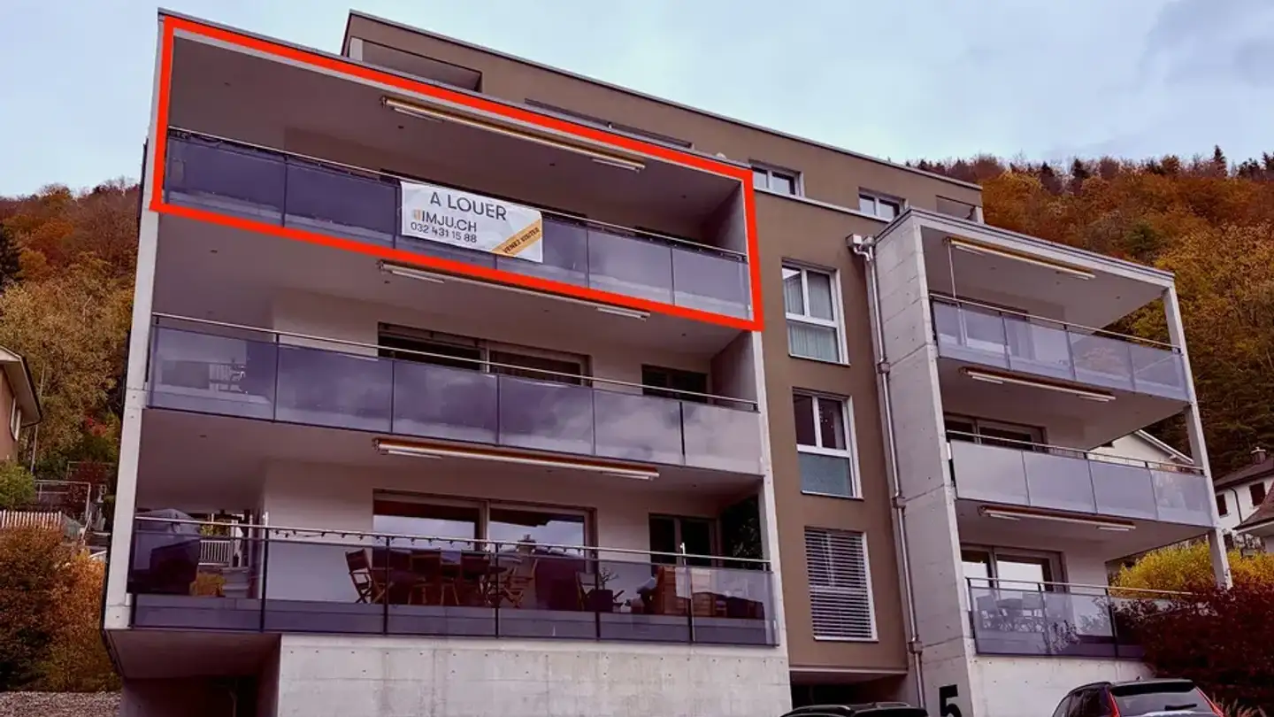 Appartement à louer - Rue Des Golats 3, 2740 Moutier
