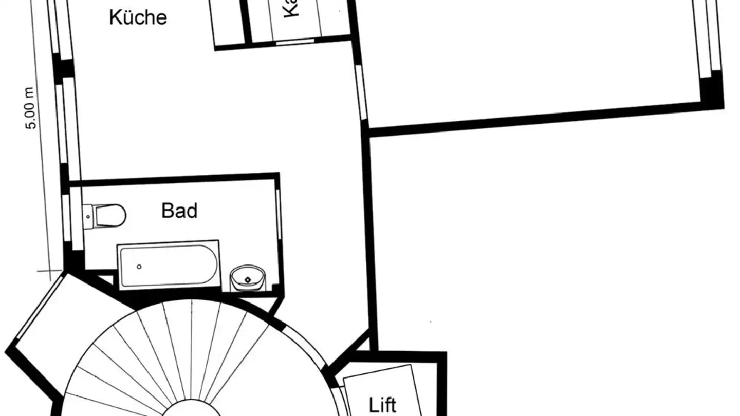 Appartement à louer - Weinbergstrasse 62, 8006 Zürich