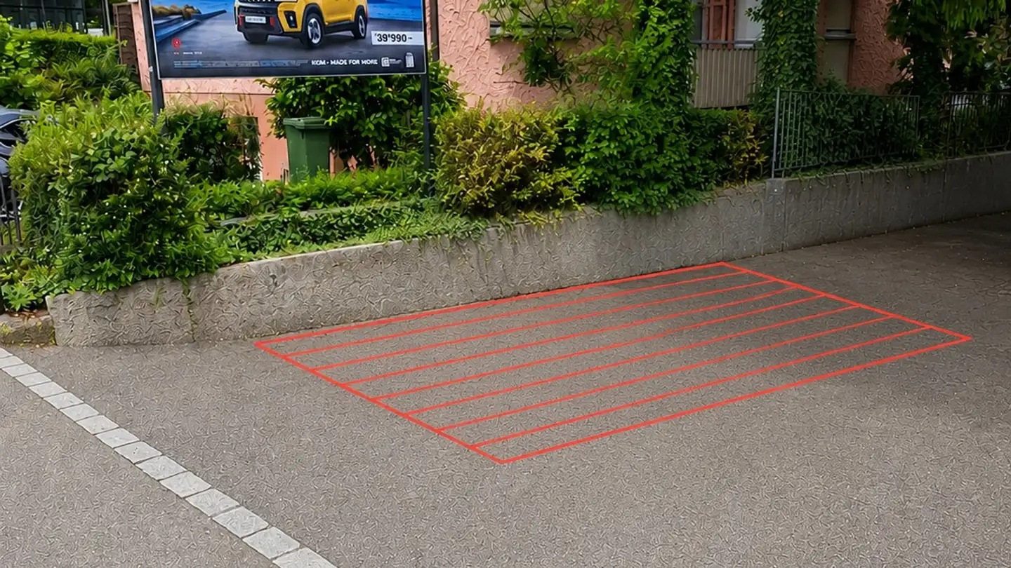 Parcheggio esterno in affitto - Giebeleichstrasse, 8152 Glattbrugg