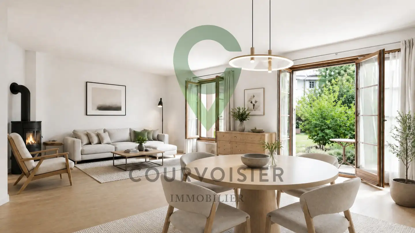 Reihenhaus kaufen - 1114 Colombier VD