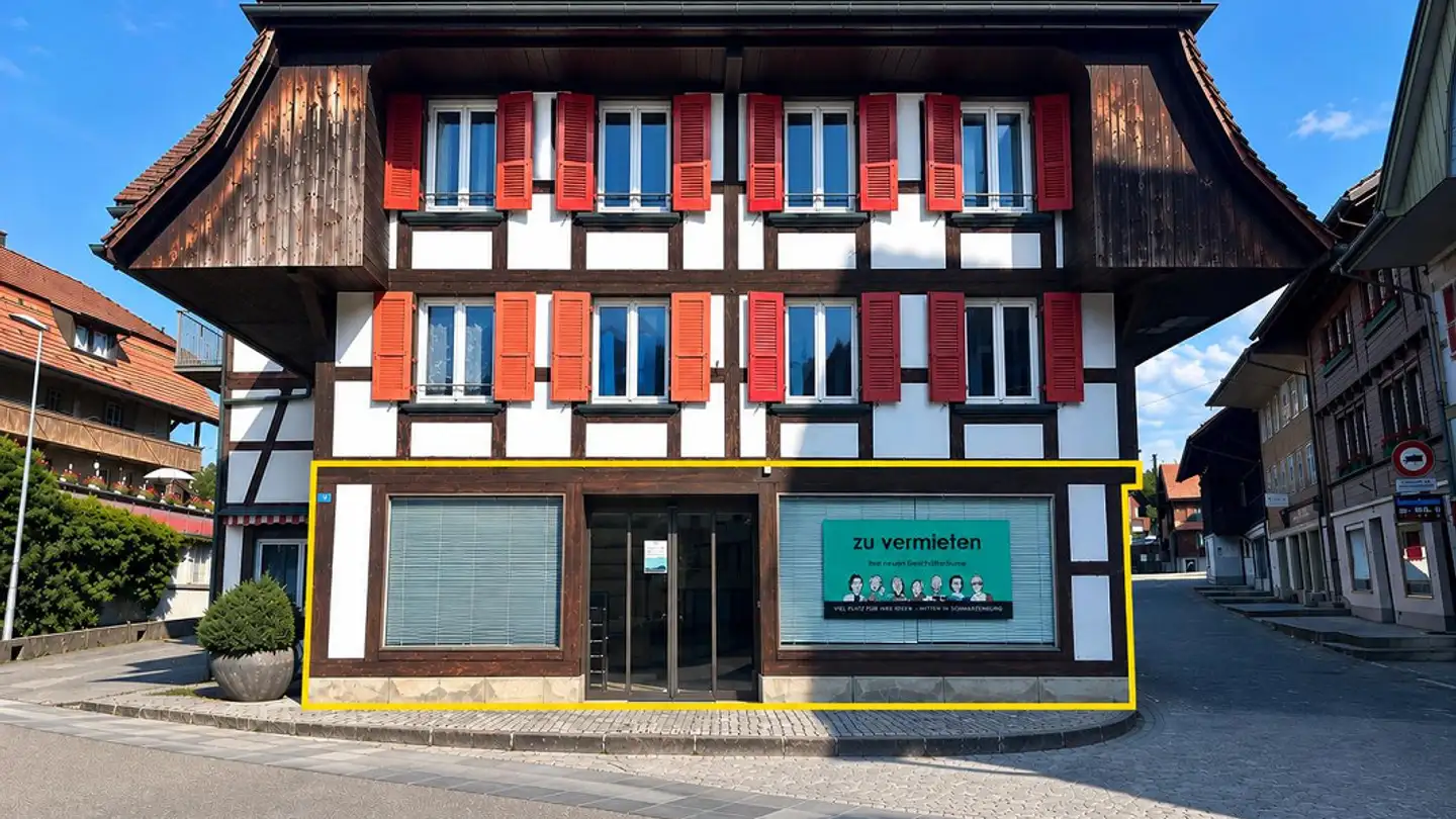 Commercial à louer - Dorfplatz 22, 3150 Schwarzenburg