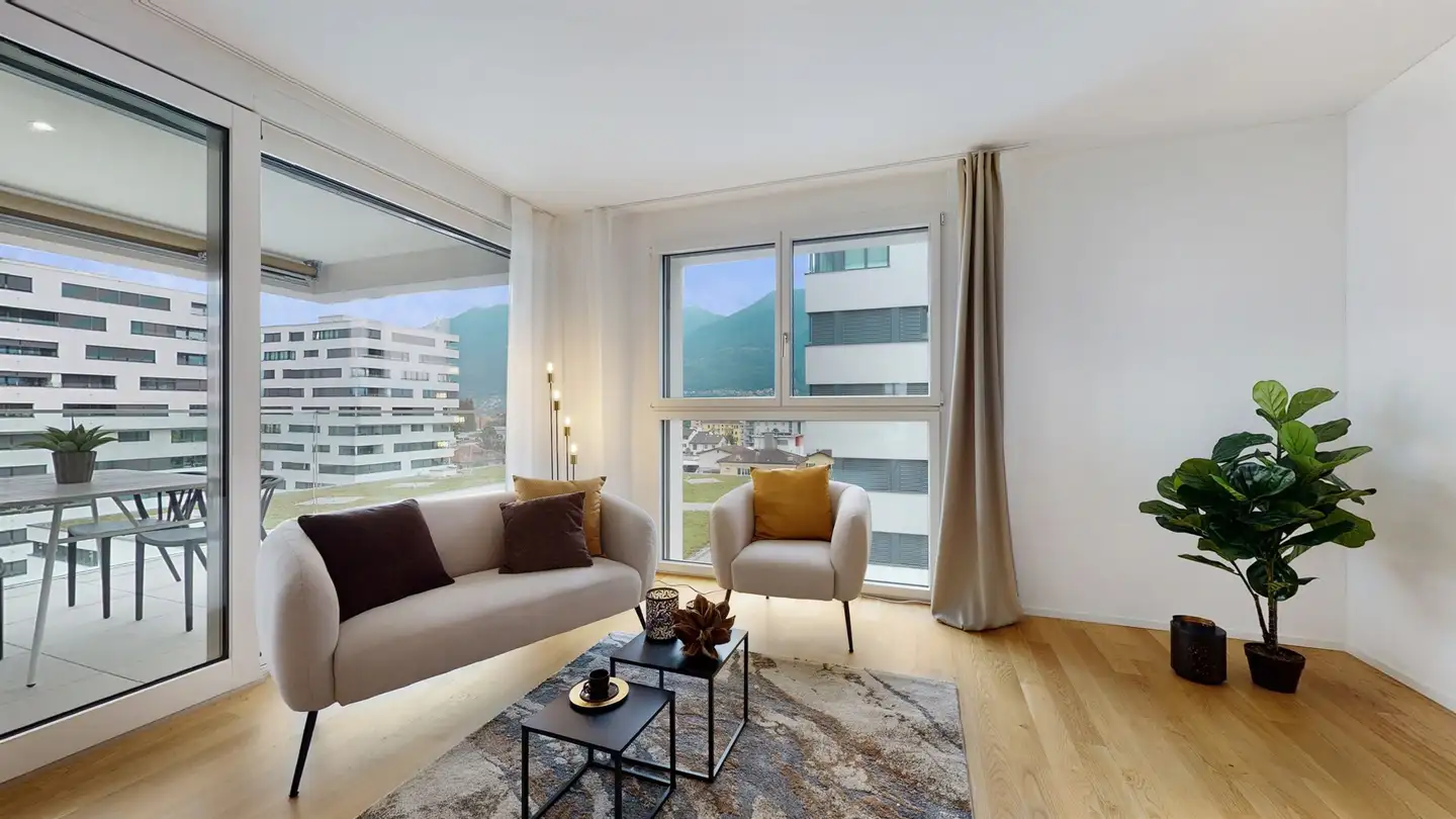 Appartamento in affitto - Via Ballerini, 6600 Muralto - Photo 2