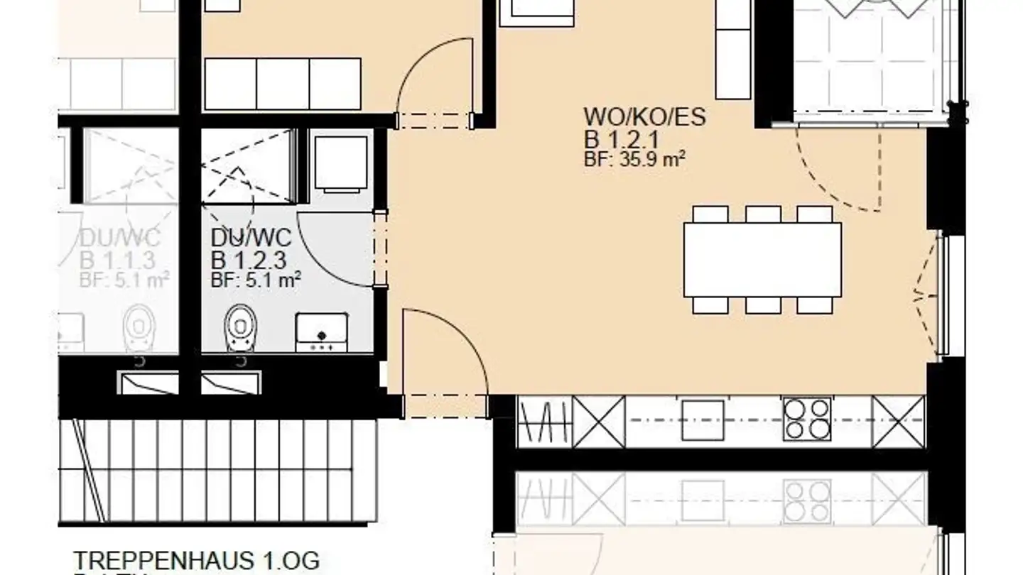 Wohnung mieten - Oberwiesstrasse 24a, 8645 Jona - Foto 2