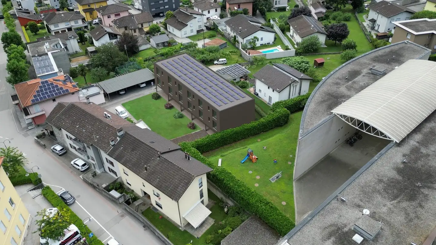 Terrassenwohnung kaufen - 6513 Monte Carasso - Foto 4