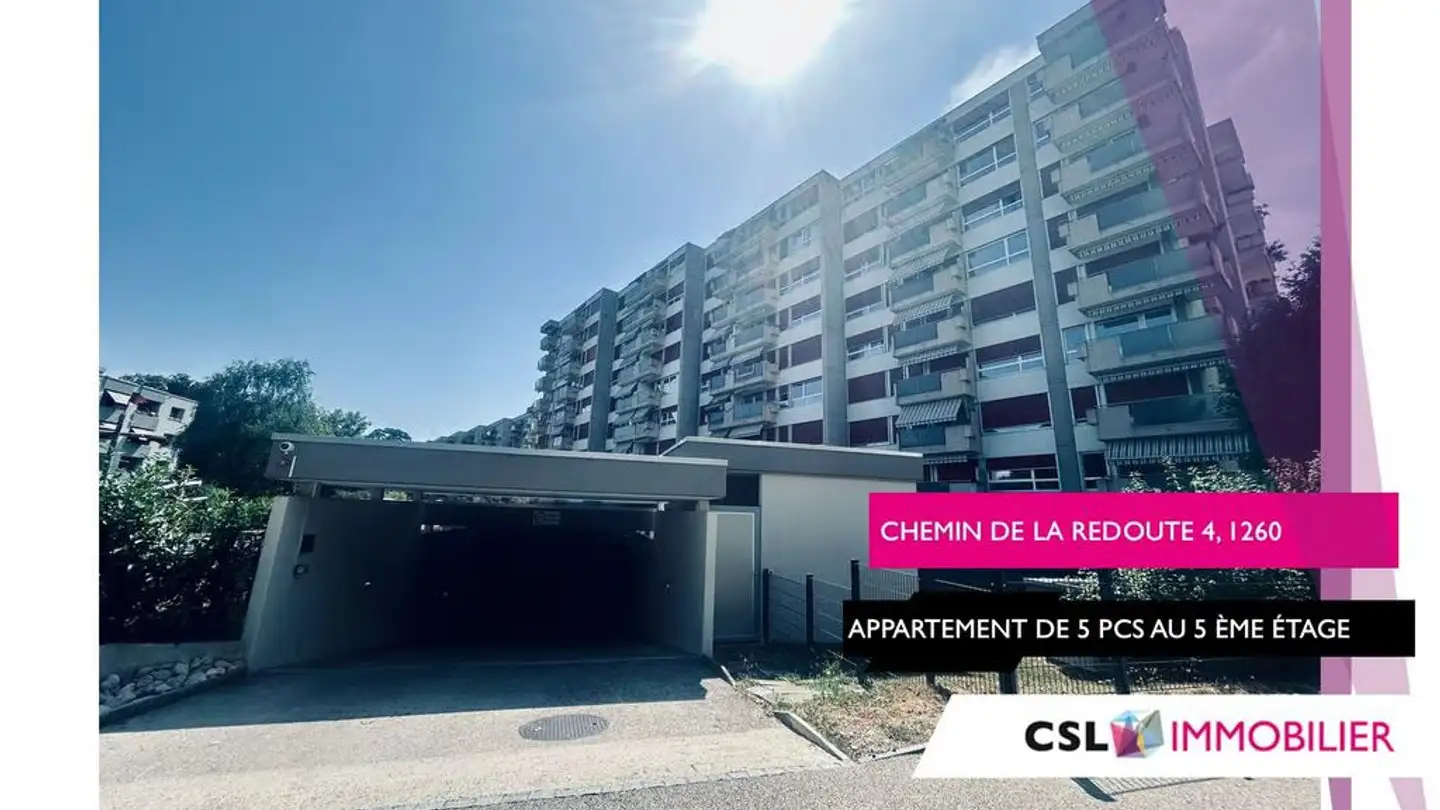 Appartement à louer - Chemin De La Redoute 4, 1260 Nyon