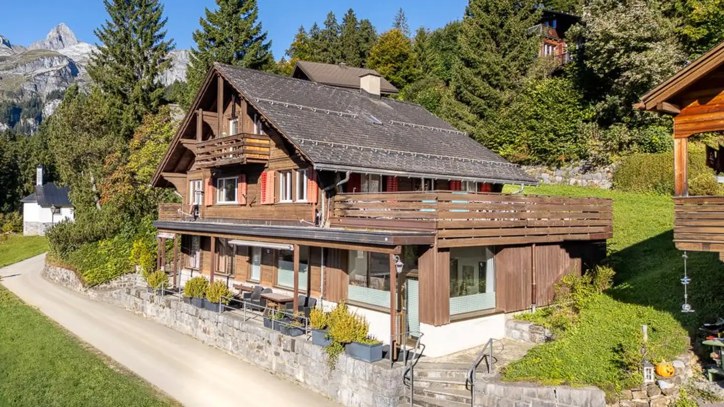 Appartement meublé à louer - Oberloochstrasse 12, 8784 Braunwald