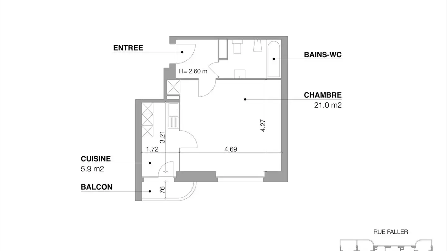 Apartment for rent - Rue Faller 9, 1202 Genève - Photo 4