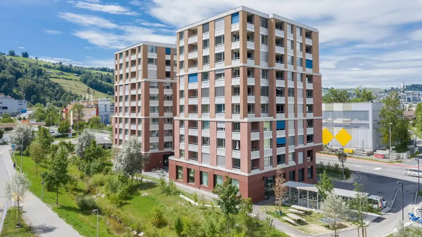 Appartement à louer - Ziegeleiweg 1, 6010 Kriens