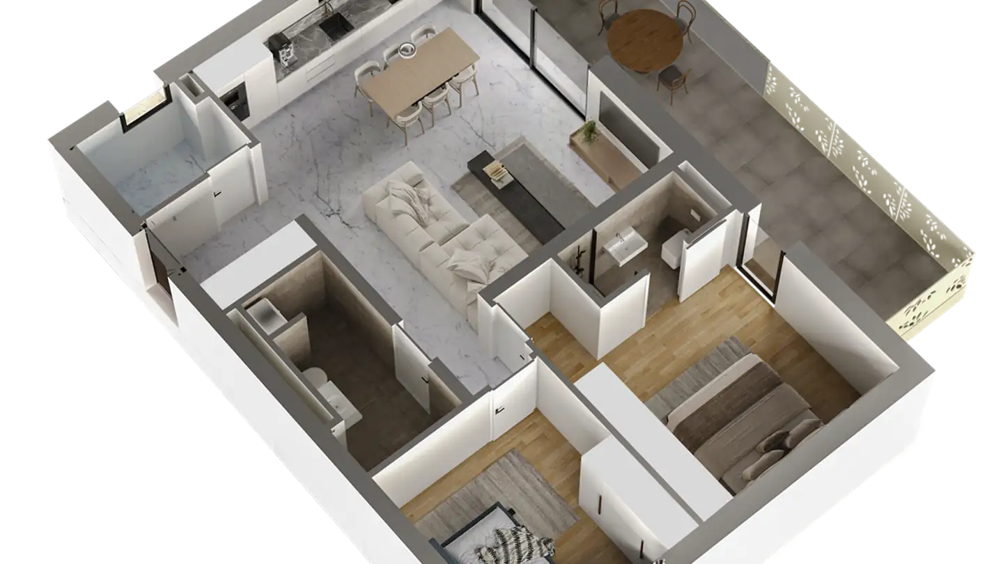 Appartamento in vendita - Route De La Lanche, 1897 Bouveret - Photo 3