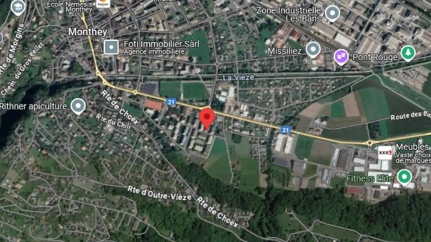 Commercial à louer - Avenue Du Simplon 36d, 1870 Monthey