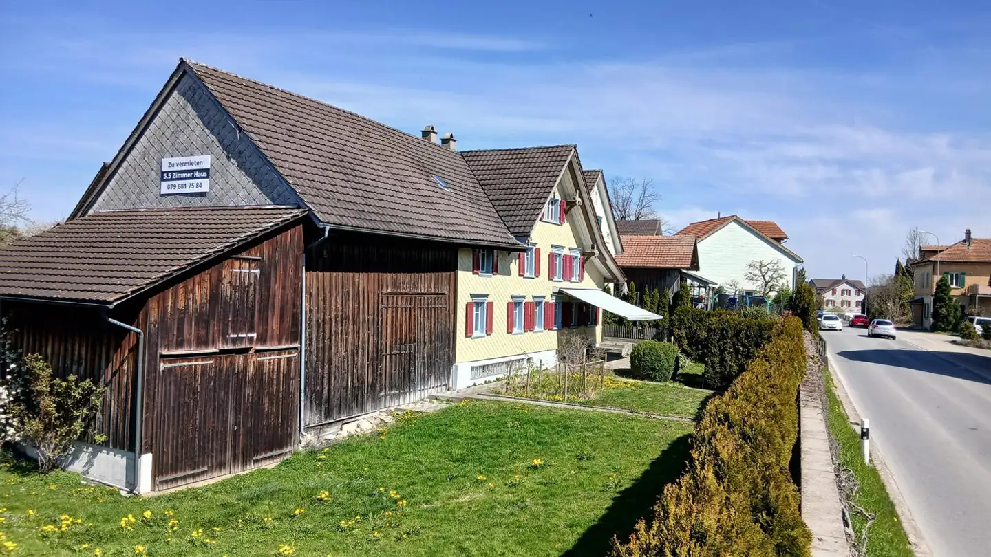 Casa bifamiliare in affitto - Wolfikon 111d, 9533 Kirchberg SG