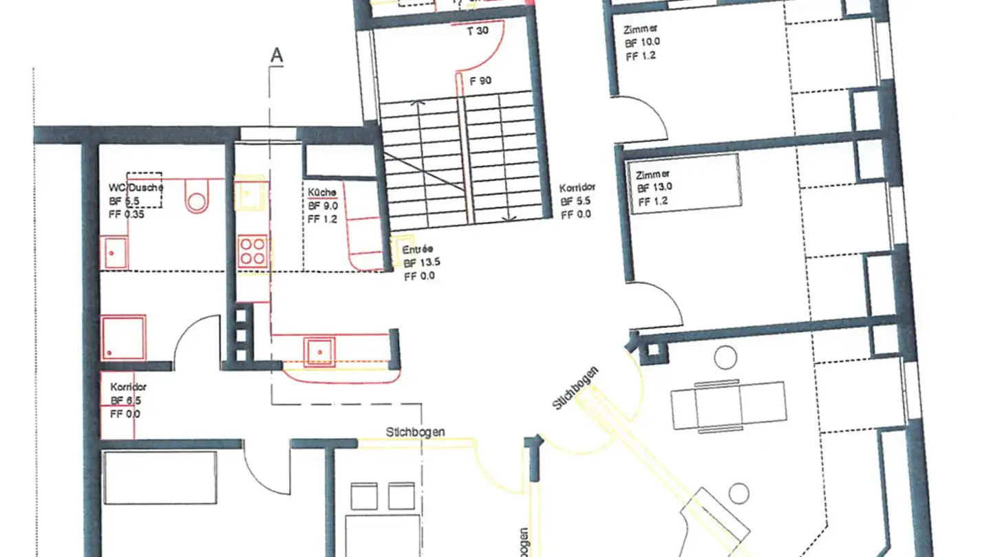 Penthouse for rent - Müllerstrasse 23, 8004 Zürich