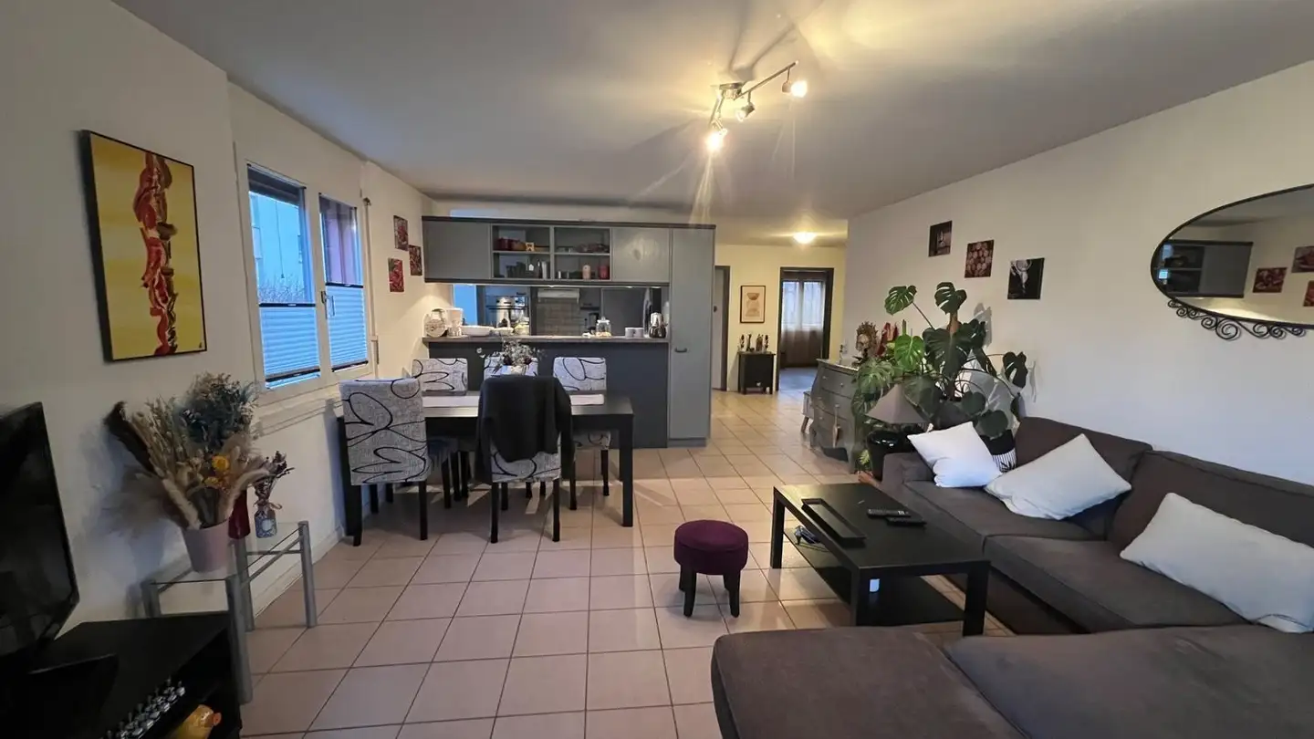 Wohnung mieten - Pra Mathaux 3, 1724 Montévraz - Foto 2