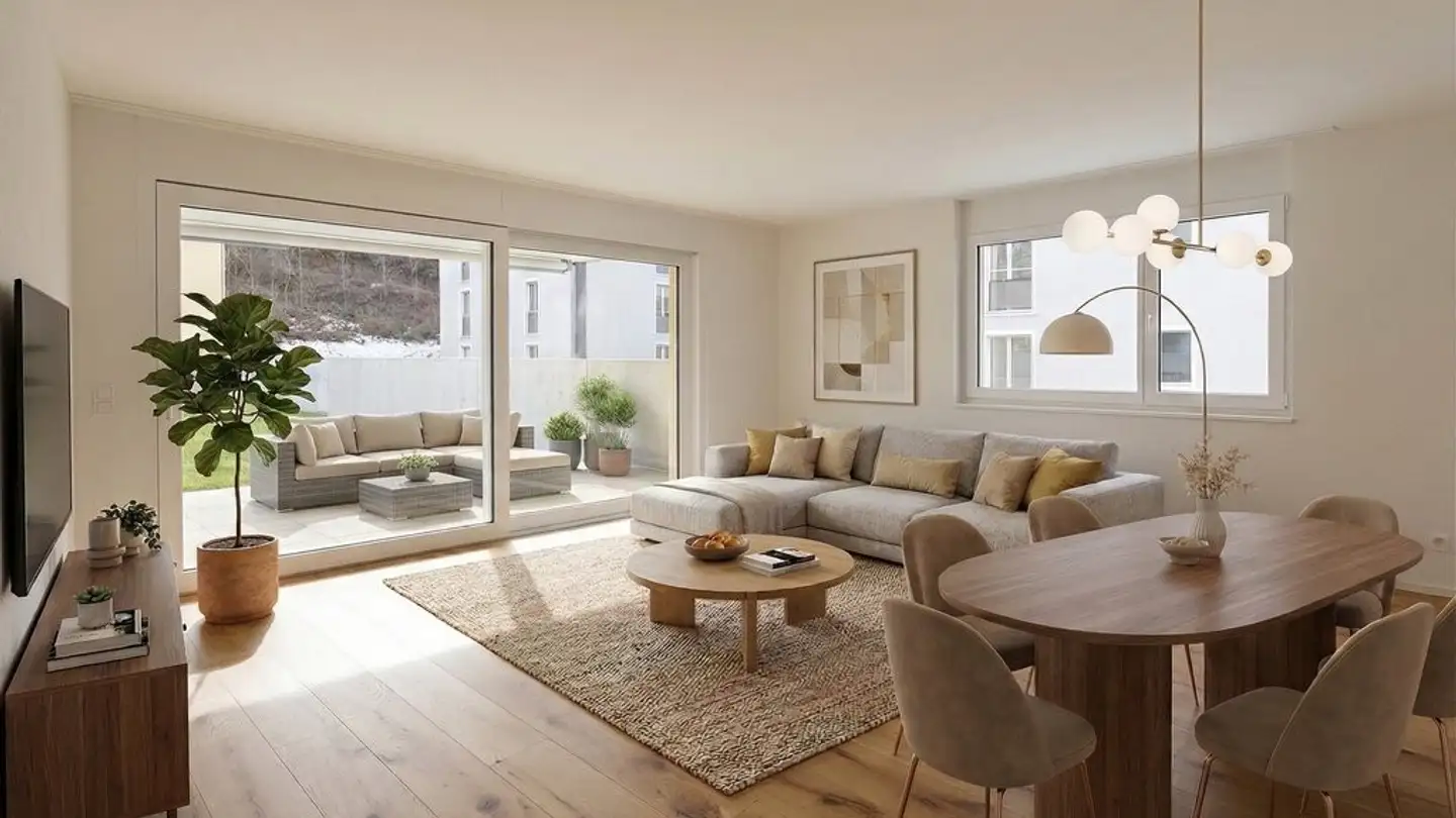 Appartement à louer - Eichholzstrasse 4, 8493 Saland - Photo 4