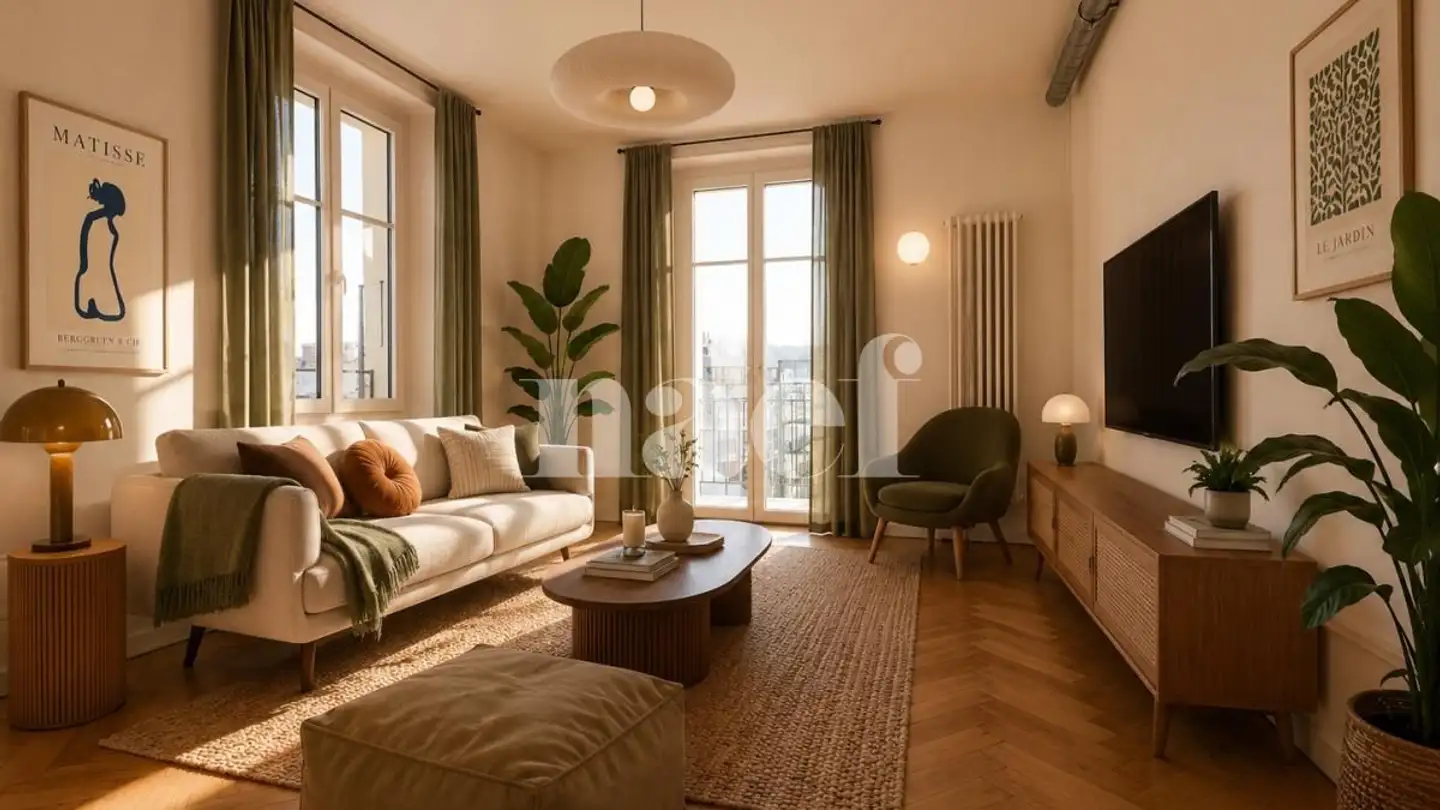 Wohnung mieten - Rue Du Commerce 95, 2300 La Chaux-de-Fonds