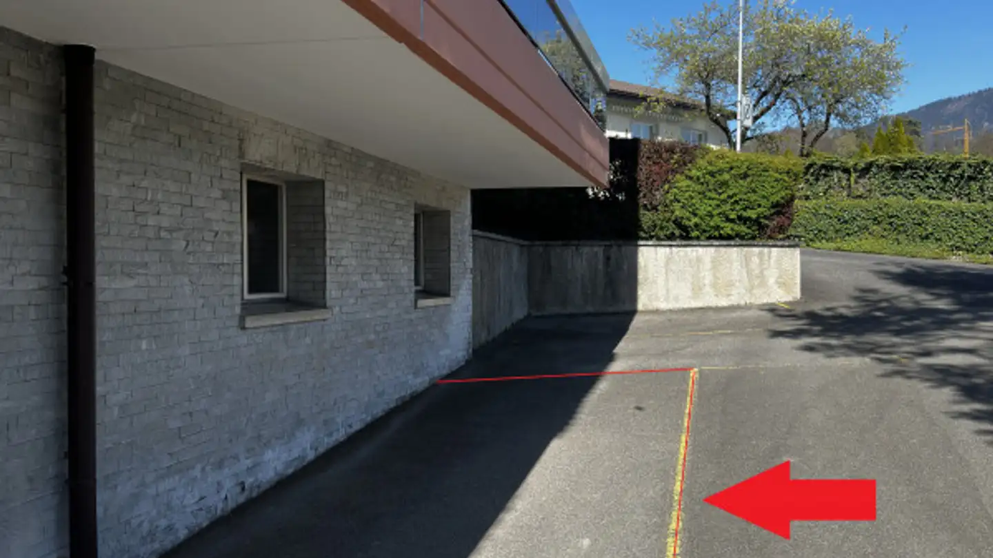 Outdoor parking space for rent - 1804 Corsier-sur-Vevey