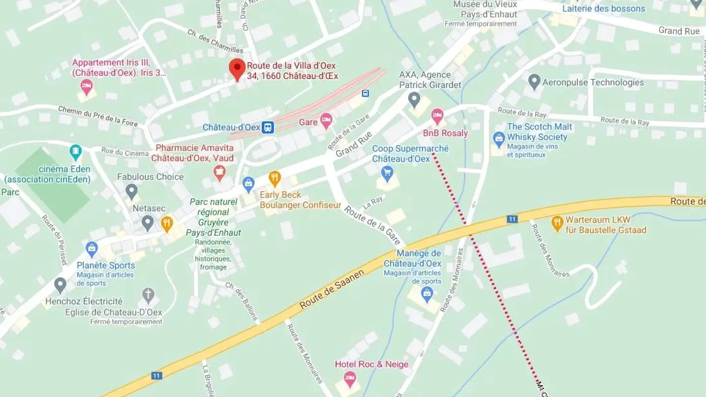 Wohnung mieten - Route de la Villa d'Oex 34, 1660 Château-d'Oex - Foto 4