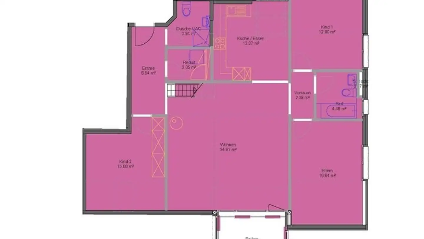 Dachgeschosswohnung mieten - Natternweg 5, 4852 Rothrist - Foto 3