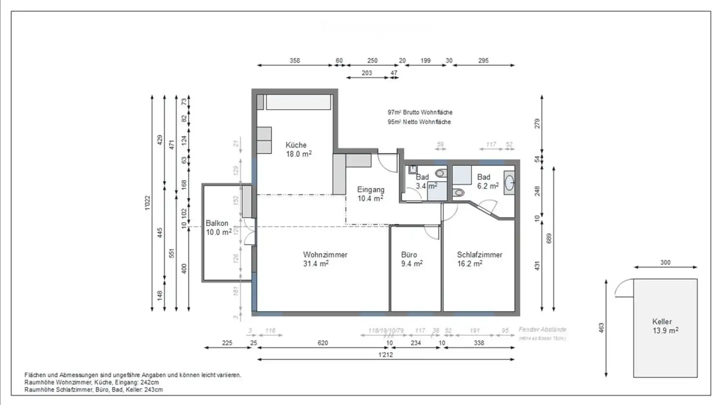 Appartamento in affitto - Obere Bergstrasse, 6004 Luzern - Foto 3