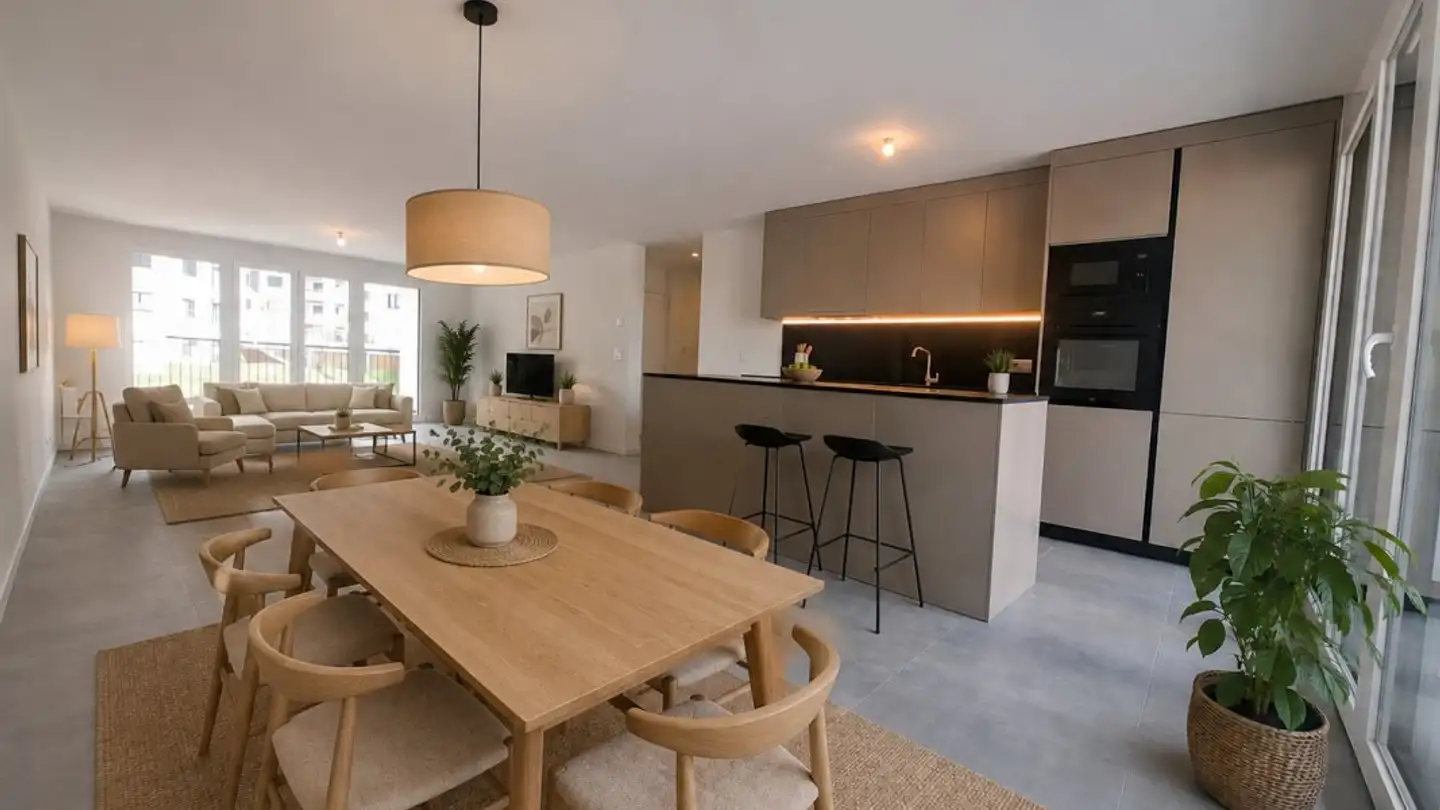 Apartment for rent - Route De La Poya 14, 1726 Farvagny-le-Grand