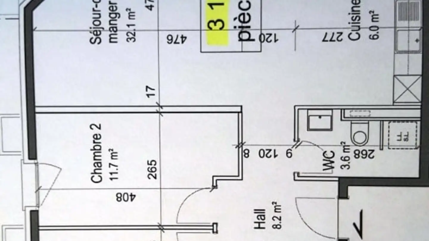 Appartamento in affitto - Rue Du Grand-Cerclet 21, 1852 Roche VD - Foto 4