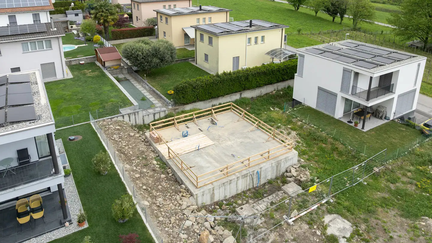 Terreno edificabile in vendita - Via Trecé 9, 6806 Sigirino