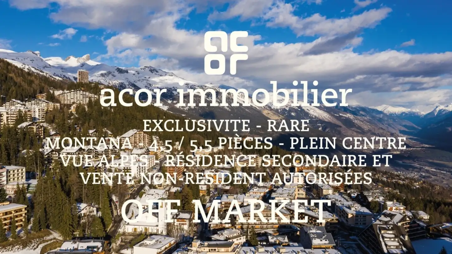 Appartamento in vendita - 3963 Crans-Montana