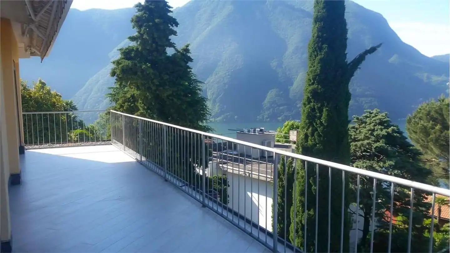 Wohnung mieten - Via Ceresio Di Suvigliana 13, 6977 Ruvigliana - Foto 3