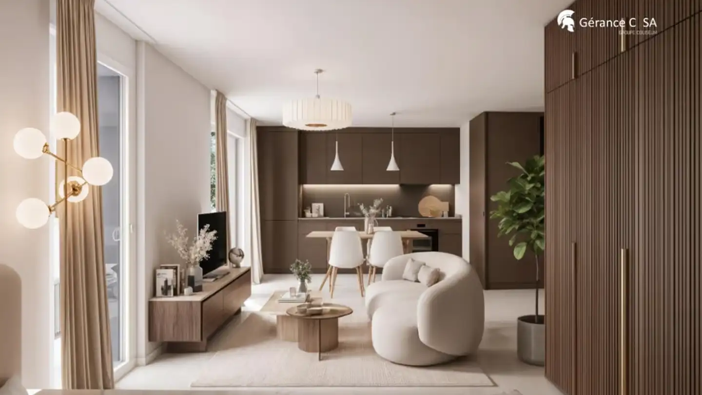 Apartment for rent - Route Du Centre 15, 1720 Corminboeuf - Photo 3