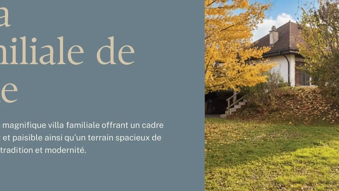 Single house for sale - 1588 Cudrefin