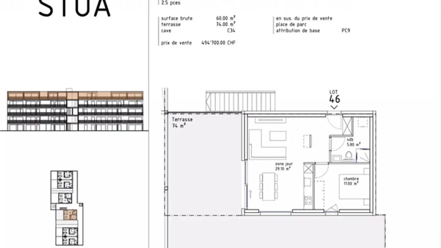 Attico in vendita - Aproz, 1994 Aproz (Nendaz) - Foto 2