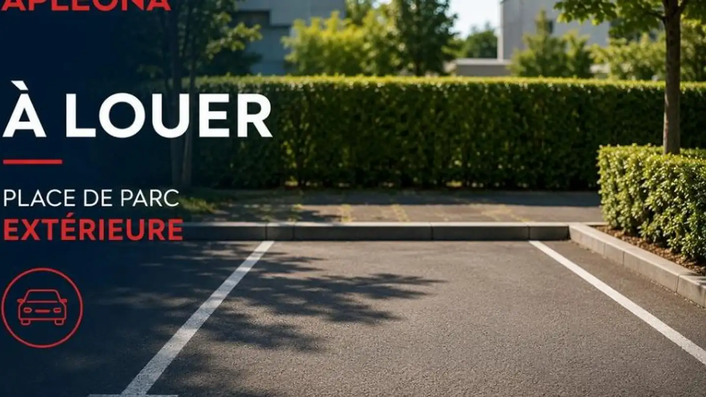 Outdoor parking space for rent - Route De Bussigny 4, 1023 Crissier