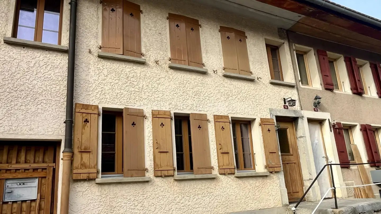 Maison en terrasse à louer - 1669 Albeuve