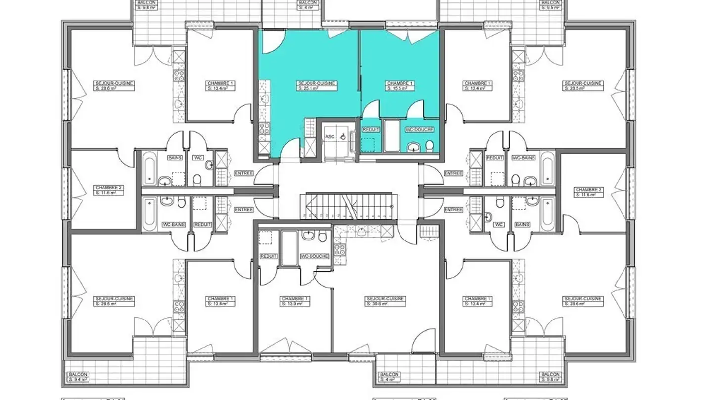 Appartamento in affitto - Rives De La Broye 8, 1530 Payerne - Photo 4