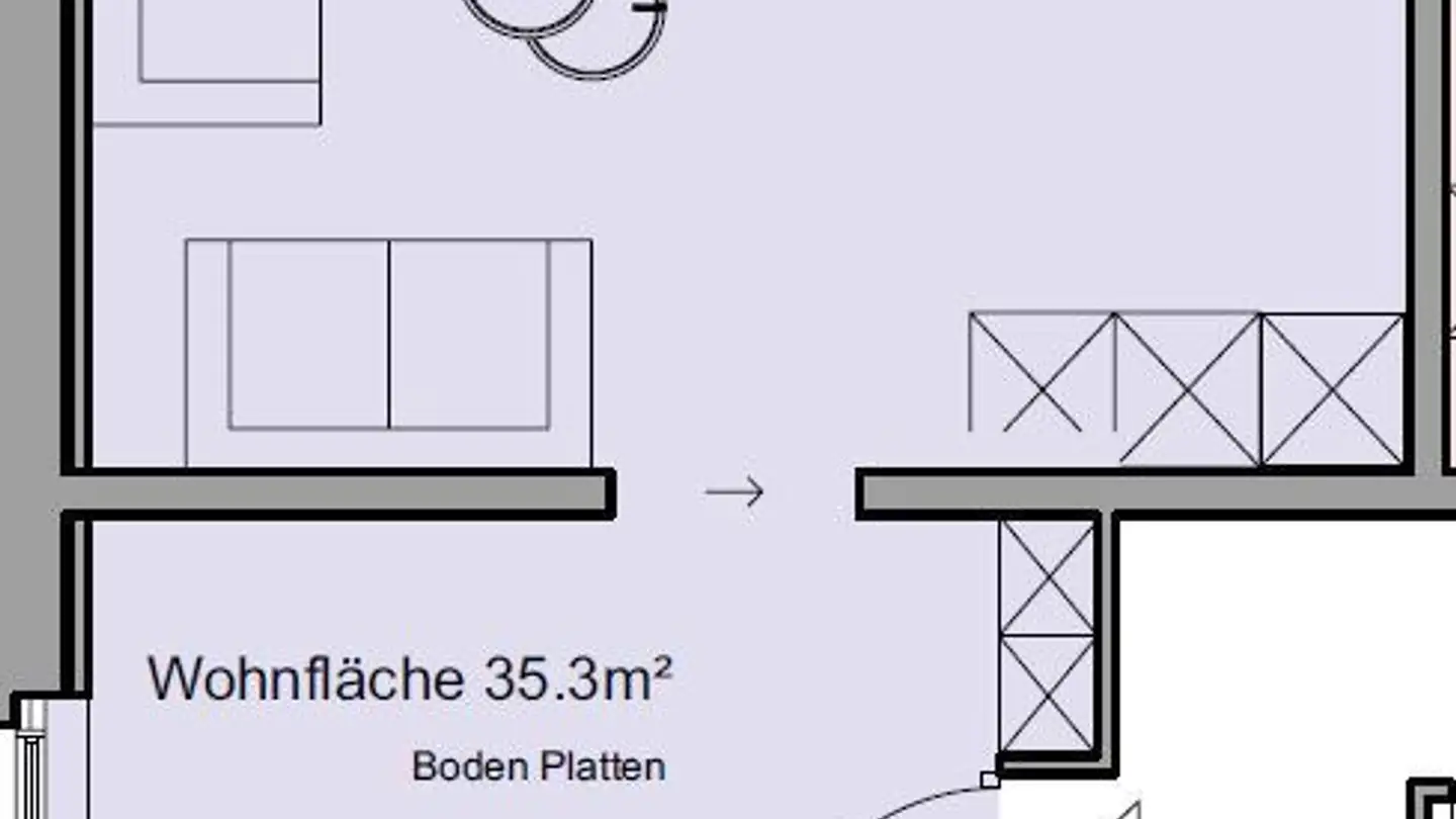 Wohnung mieten - Mutschellenstrasse, 8964 Rudolfstetten