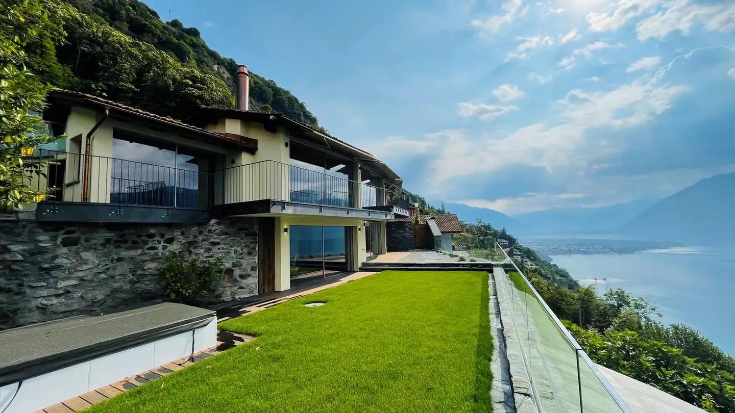 Einfamilienhaus mieten - Via Livurcio 52, 6622 Ronco sopra Ascona